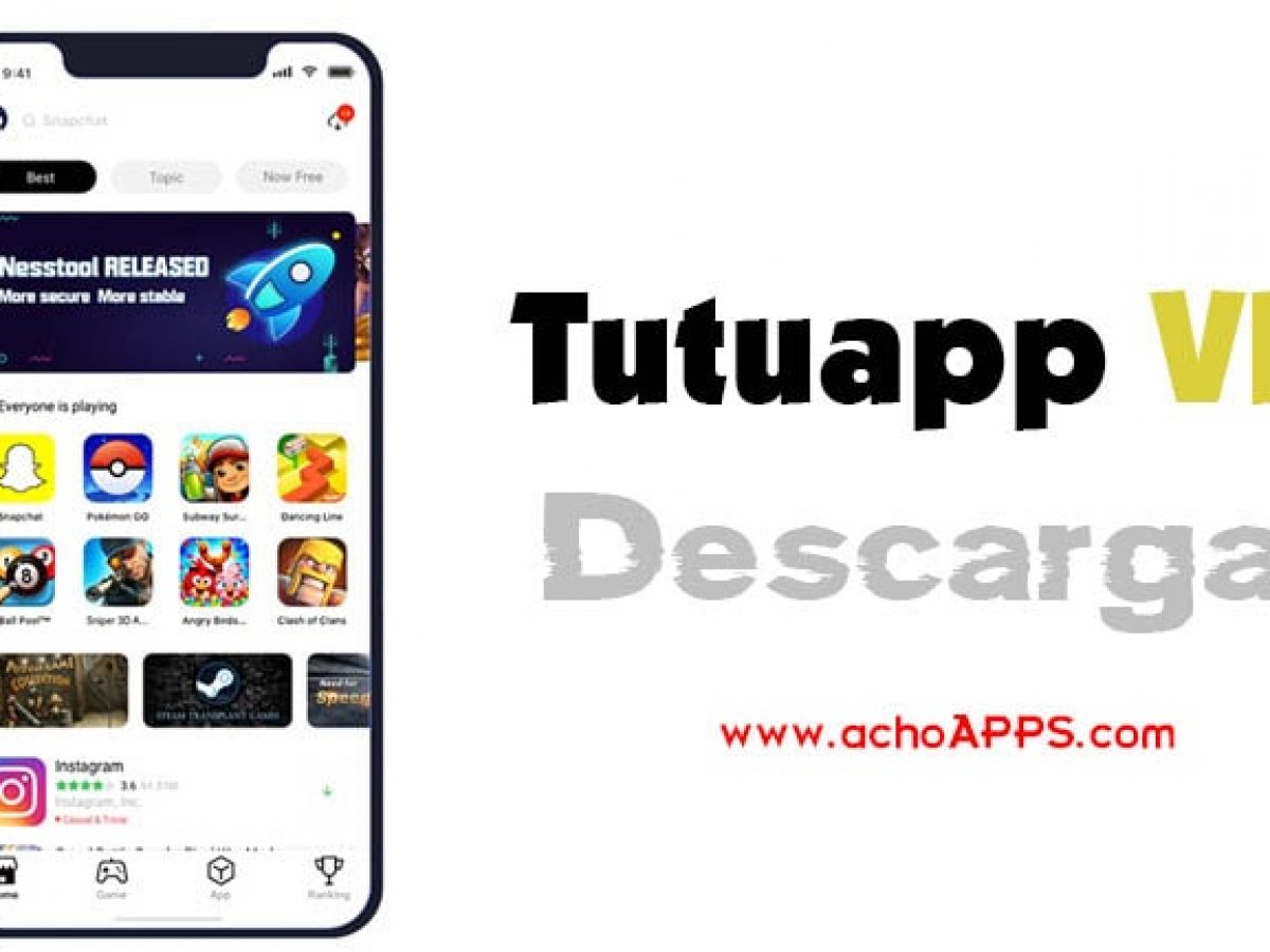 Cómo descargar juegos de pago gratis con TutuApp